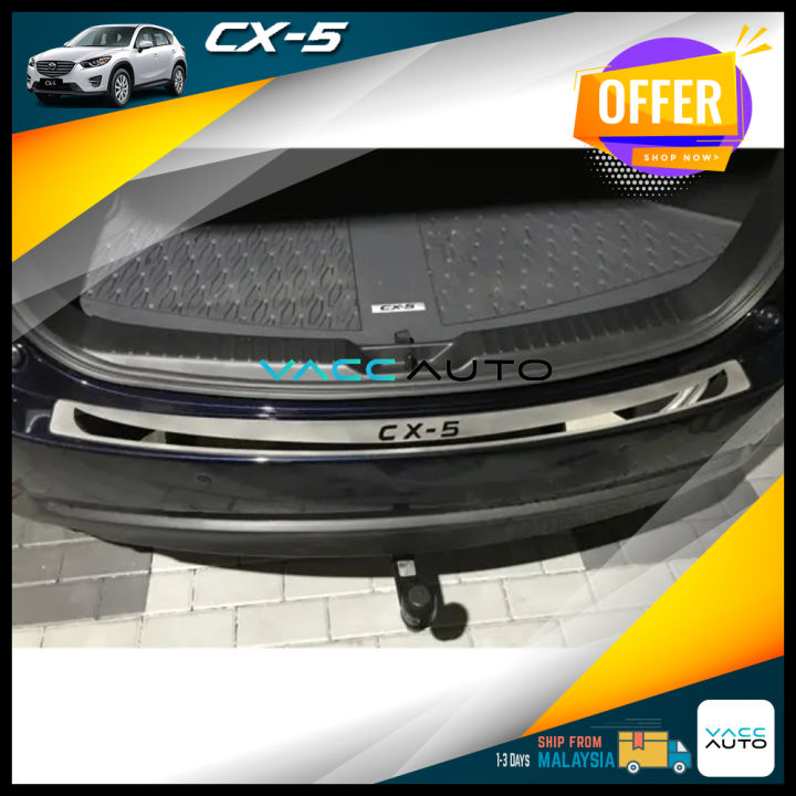 Mazda Cx5 Cx 5 Rear Bumper Protector Out Rear Bumper Guard Trunk Sill