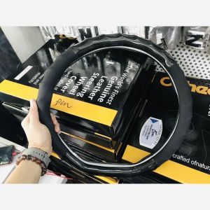 Bọc vô lăng carbon chữ D cut cho xe elantra kia  Seltos Suzuki XL7 hàng chuẩn lᴏại 1