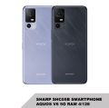 Sharp Smartphone Aquos V6 5G 4/128 NFC Ready (SH-C05) Black/Purple. 