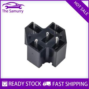 Samurry ✨Hot Sale✨ รถยนต์รถยนต์ Auto 40A 4 5 6.3 PIN SPDT RELAY SOCKET CONNECTOR อะแดปเตอร์ PCB Board MOUNT BASE Holder พร้อมขั้วมม
