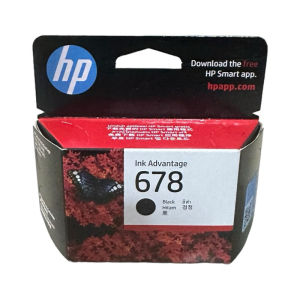 หมึก HP 678 สีดำ HP 678 สี แบบกล่อง INK ของแท้