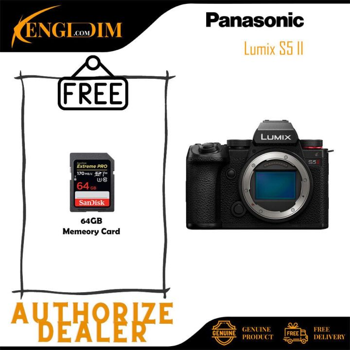 Panasonic Lumix S5 II Mirrorless Camera Lazada