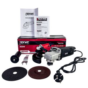 Gerinda Tangan 4 inch Gurinda Listrik Angle Grinder 450W DK7010 DEKWE JAPAN TECHNOLOGY 5046
