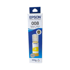 หมึกเติม EPSON 008 Bk C M Yใช้งานกับเครื่องรุ่น L6560 L6570 L6580 L15150 L15160 ของแท้