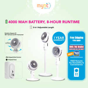 F1 Rechargeable Stand Fan Kipas Angin Berdiri 风扇Birthday Gift Hadiah礼物