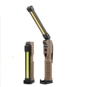 SERAPHYXO Multi-functional Foldable  COB Flashlight ic Base USB Rechargeable Emergency Car Lamp 多功能 7 Light Modes Folding Work Light Car Inspection
