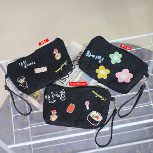 Pouch Dompet Kanvas SPNB Korean