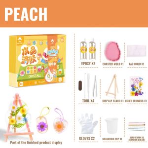BYJ MR TOYS Crystal Glue Set DIY Craft Epoxy Resin Maker Kit for Kids