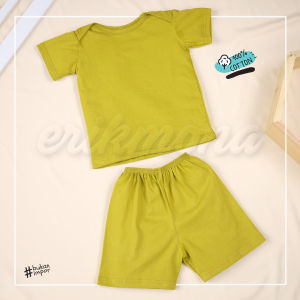 setelan anak bayi cowo cewe 1y 2y 3y polos autumn series earth tone