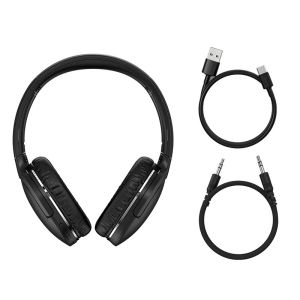 Baseus D02 Pro Wireless Headphones Sport Bluetooth 5.3 Earphone Handsfree Headset Ear Buds Head Phone Earbuds for iPhone Xiaomi
