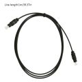 TOSLINK DIGITAL AUDIO OPTICAL CABLE (1, 1.5, 3, 5 METERS). 