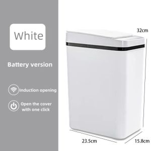 Smart Sensor Trash Can Rechargeable Automatic Trash Can Waterproof garbage can inductive cover garbage recycling bins