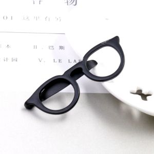 GENENIC Phụ kiện dịp trang trọng Hàng ngày Quà Tặng Đơn giản Trang sức thời trang Kinh Doanh Kẹp hình kính Khóa Cà Vạt Nam Kẹp Cà Vạt kim loại Kẹp Cà Vạt Thanh