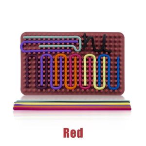 Sensory Activity Board Silicone Calm Down Toy Stress Silent Mindfulness For Kids 3+ Anxiety Relief