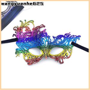 [WYH Store] 👗 Halloween Half Face Mask Luxury Masquerade Women Dress Christmas Party Cosplay Decoration Eye Mask Nightclub Lace Mask