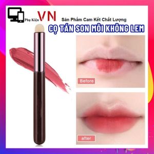 Cọ Tán Son Môi Đầu Tròn Mềm Mại Cao Cấp Che Khuyết Điểm Tốt - Cọ Trang Điểm Cọ Môi Che Khuyết Điểm Giúp Tán Son Không Lem Khó Trôi