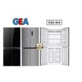 Gea Kulkas Side by side 4 Pintu G4D-404 BLACK G4D404 Free Ongkir BOGOR. 