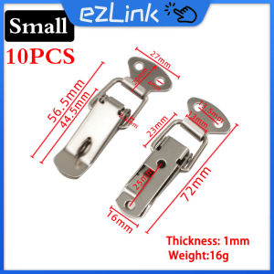 10pcs Cabinet Boxes Spring Loaded Toggle Lock Clasp Boxes For Wooden Cabinet Box