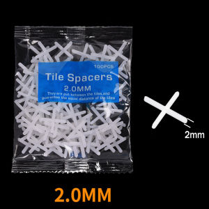 1000pcs Tile Spacers Leveling System Spacer Wall Tiling Flooring Tool Clips 1mm 1.5mm 2mm 2.5mm 3mm 5mm For Ceramic Tile And Stone Installation