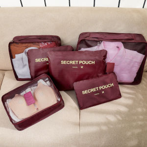(SG Stocks) 6pcs / 6 in 1 set Travel Organizer Bag