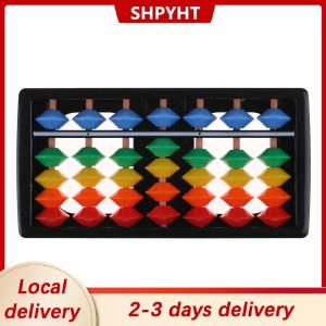 [COD] Ship within 24 hours Mini Plastic Abacus Arithmetic 7 Digits Kids Maths Abacus educational Toys