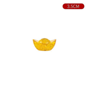 【𝗥𝗲𝗮𝗱𝘆 𝗦𝘁𝗼𝗰𝗸】龙纹元宝 3.4cm to 12cm FENG SHUI 琉璃金元宝 招财水晶元宝 黄水晶摆件 开业礼品家居装饰 吉祥如意招财家居风水摆件 Crystal Gold Ingot Prosperity Dragon