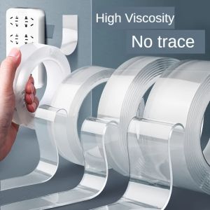 One Roll HEAVY-DUTY NANO TAPE 3M Strong Reusable Waterproof Double-Sided for Home Office