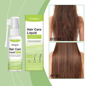 Hoegoa Hair Care Liquid Hair Essential Oil Hair Growth Liquid Nourish Repair Damaged Dry Hair Care Fast Make White Hair To Black Hair Color Dying 50ml