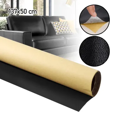 Kulit Sofa Langsung Tempel Meteran Penambal Kursi Sobek Multifungsi