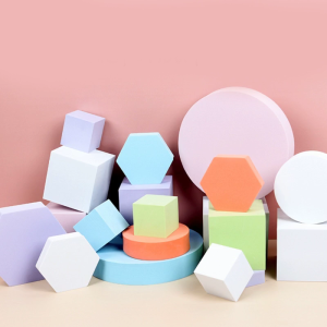 Foam Cube Photography Backdrops Props 7 Colors Waterproof Photo Background Decoration Still Life Photographic Studio
