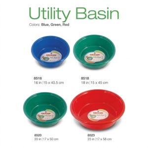 OROCAN UTILITY BASIN DURABLE 23"/20"/18"/16" PALANGANA BATYA PLASTIC BATYA#SR
