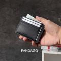Ví Card Nam Nữ PANDAGO Mini 05 Cao Cấp Bỏ Túi Dễ Thương Nhỏ Gọn Da Thật. 