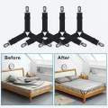 B.S.B 4 Pcs Bedsheet Buckle Bed Skid Proof Clothes Trouser Curtain Clip Bedside Hold Klip Cadar Tilam (RANDOM COLOR). 