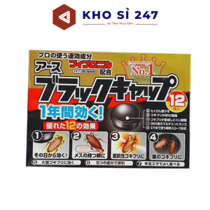 Thuốc Diệt Gián Nội Địa Nhật Bản 12 Viên Cực Kì Hiệu Quả - An Toàn Cho Con Người Và Vật Nuôi