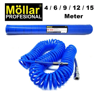 Selang Kompresor Spiral Recoil 6 / 9 / 12 / 15 Meter