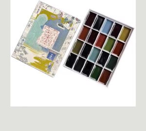 Kissho Paint for Japanese Painting Horn Aya Ayami Ink 20 Colors