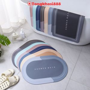 PVN35933 Thảm lau chân cao cấp silicon siêu thấm nước Thảm chùi chân chống trơn trượt cao cấp T2