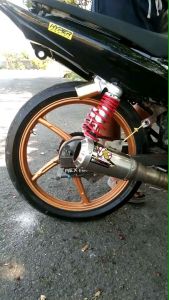 KNALPOT RACING KAWAHARA DRAG BALAP ROAD RACE GASTRACK JUPITER Z MX 135 SATRIA FU SONIC 159 VEGA