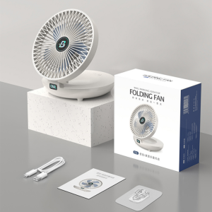 Home Dual Purpose Kitchen Fan Long-lasting Wireless Range Charging Fan Blade Mini Environmentally Friendly