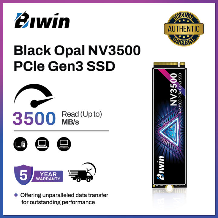 Biwin Black Opal NV3500 1TB 2TB SSD M.2 2280 NVMe Internal SSD