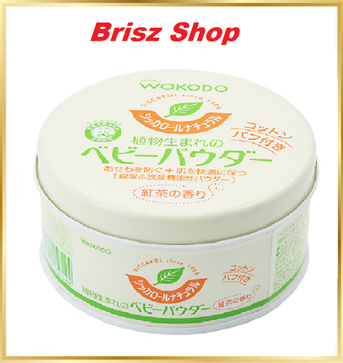 Wakodo Corn Starch Siccarol Natural Baby Powder (120g) Wakodo