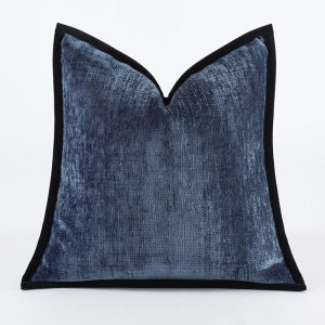 Nordic Thick Chenier Pillow Cover Square Solid Color Pressed Edge Pillow Case Advanced Luxury Home Decor Cushion Cover for Sofa2026