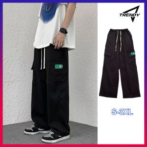 Quần Túi Hộp nam ống rộng thời trang HIPHOP Quần Ống Rộng mùa hè ulzzang phong cách hàn quốc baggy quần mỏng Mới 2023