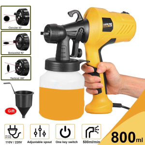 Reaim 800ML Pistol Cat Semprot Listrik Berdaya Tinggi / Alat Semprot Cat Elektrik / Semprot Listrik