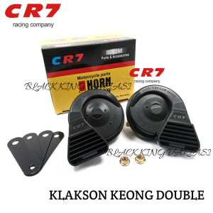 Klakson Double Keong Cr7 Klakson Motor Klakson Mobil Klakson Keong Waterproof Isi 2 Pcs Klakson Keong CR7