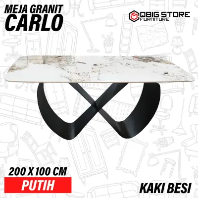 Meja Makan Minimalis Mewah Batu Granit Modern