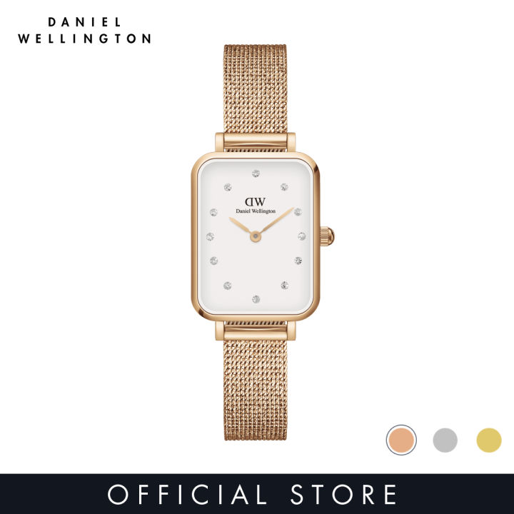 Daniel Wellington Quadro 20x26mm Pressed Lumine with White dial