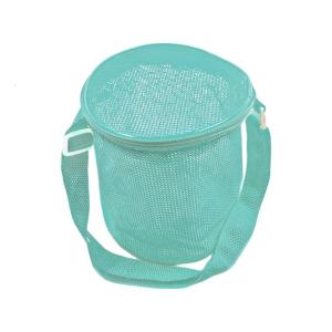 Reusable Mesh Beach Bag With Customizable Strap Kids Outdoor Toy Bag Water Resistant Storage Solution for Travel