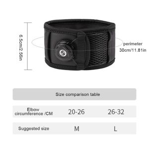 Winmax 1-2 chiếc dây hỗ trợ cánh tay thoáng khí nẹp khuỷu tay có thể điều chỉnh chống trượt miếng bảo vệ khuỷu tay quần vợt bóng rổ dây đeo khuỷu tay golf cho các môn thể thao trong phòng tập