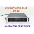 Cục đẩy công suất BW - K8, 64 sò, công suất 800W/4 kênh, tổng công suất 3200W. 